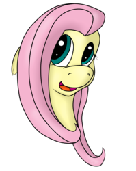 Size: 1560x1959 | Tagged: safe, artist:ravirr94, fluttershy, g4, female, simple background, solo