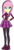 Size: 1100x3971 | Tagged: safe, artist:xebck, fluttershy, equestria girls, g4, my little pony equestria girls: friendship games, alternate hairstyle, alternate universe, clothes, crystal prep academy, crystal prep academy uniform, crystal prep shadowbolts, emoshy, eyeshadow, female, hand on hip, high heels, makeup, pantyhose, pleated skirt, school uniform, simple background, skirt, solo, tights, transparent background, vector