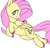 Size: 266x255 | Tagged: safe, artist:yoditax, fluttershy, g4, explicit source, female, flockdraw, solo