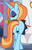 Size: 542x846 | Tagged: safe, screencap, sassy saddles, pony, canterlot boutique, g4, butt, female, mare, plot, solo, technically an upskirt shot, thigh gap