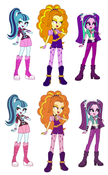 978756 - adagio dazzle, aria blaze, color design, color redesign, color  theory, equestria girls, redesign, safe, sonata dusk, the dazzlings -  Derpibooru