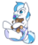 Size: 1260x1477 | Tagged: safe, artist:sylph-space, oc, oc only, adult foal, cute, diaper, non-baby in diaper, pacifier, poofy diaper, solo, teddy bear