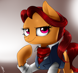 Size: 824x768 | Tagged: safe, artist:supermare, pony, arno dorian, assassin's creed, assassin's creed unity, clothes, crossover, ponified, raised hoof, solo