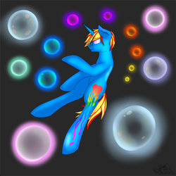 Size: 1280x1280 | Tagged: safe, artist:spirit-beat, oc, oc only, oc:azure doodle, pony, unicorn, glasses