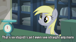 Size: 640x360 | Tagged: safe, derpy hooves, pegasus, pony, g4, 8-bit theater, black mage, exploitable meme, female, image macro, mare, meme