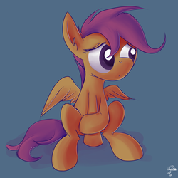 Size: 2480x2480 | Tagged: safe, artist:replacer808, scootaloo, g4, female, high res, solo
