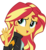 Size: 7055x7621 | Tagged: safe, artist:luckreza8, sunset shimmer, equestria girls, g4, my little pony equestria girls: friendship games, .svg available, absurd resolution, clothes, female, inkscape, leather jacket, open mouth, simple background, solo, transparent background, vector, waving