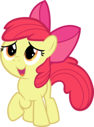 Size: 6000x8077 | Tagged: safe, artist:firestorm-can, apple bloom, g4, .svg available, absurd resolution, cute, female, filly, foal, simple background, solo, transparent background, vector