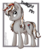 Size: 800x929 | Tagged: safe, artist:rendellstar, oc, oc only, oc:twilight pin, pony, unicorn, looking at you, solo