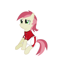 Size: 1111x1111 | Tagged: safe, artist:isegrim87, roseluck, earth pony, pony, g4, austria, clothes, crying, female, football, jersey, sad, simple background, sitting, solo, transparent background, vector