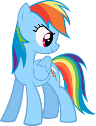 Size: 3240x4245 | Tagged: safe, artist:theponyisatrue, rainbow dash, g4, .svg available, female, simple background, solo, transparent background, vector