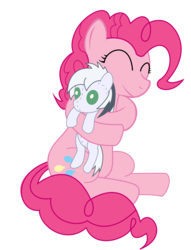 Size: 3792x4951 | Tagged: safe, artist:stainless33, pinkie pie, oc, g4, simple background, toy, transparent background, vector