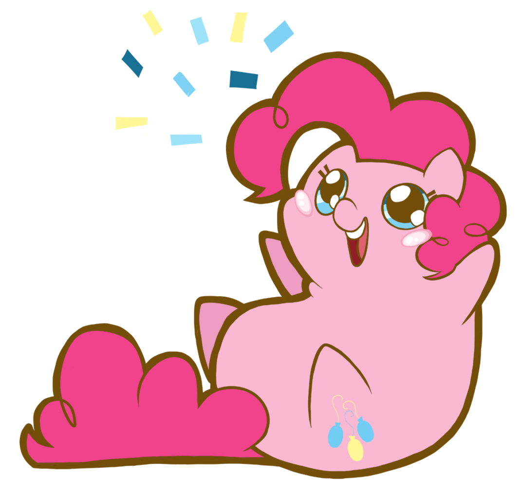 980406 Safe Artistcoggler Artistfrogandcog Artistgopherfrog Pinkie Pie Chubbie Cute