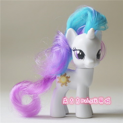 Size: 750x750 | Tagged: safe, princess celestia, pony, unicorn, g4, brushable, female, irl, photo, prototype, race swap, toy