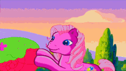 Size: 536x302 | Tagged: safe, pinkie pie (g3), zipzee, breezie, earth pony, pony, g3, the princess promenade, animated, betrayal, explosion, female, flower, flying, friendship and flowers, implied death, irl, mare, photo, rose