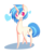 Size: 1000x1294 | Tagged: safe, artist:kaephic, dj pon-3, vinyl scratch, g4, female, solo