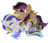 Size: 842x728 | Tagged: safe, artist:pepooni, stellar eclipse, oc, oc:night lark, bat pony, pony, g4, canon x oc, chibi, cute, ear bite, female, male, shipping, simple background, stellarnight, straight, transparent background