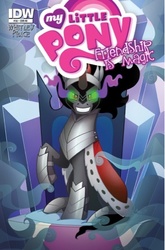 Size: 317x480 | Tagged: safe, artist:amy mebberson, idw, king sombra, g4, spoiler:comic, cover