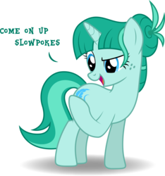 Size: 5598x5977 | Tagged: safe, artist:zekrom-9, oc, oc only, oc:opal quill, pony, unicorn, absurd resolution, dialogue, dreamworks face, female, mare, simple background, solo, transparent background, vector