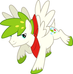 Size: 5733x5860 | Tagged: safe, artist:zekrom-9, oc, oc only, oc:gracia gale, pegasus, pony, shaymin, absurd resolution, male, pokémon, ponified, simple background, solo, stallion, transparent background, vector