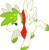 Size: 5733x5860 | Tagged: safe, artist:zekrom-9, oc, oc only, oc:gracia gale, pegasus, pony, shaymin, absurd resolution, male, pokémon, ponified, simple background, solo, stallion, transparent background, vector