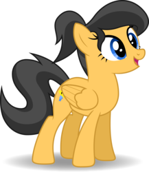 Size: 5310x6126 | Tagged: safe, artist:zekrom-9, oc, oc only, oc:stacy stagelight, pegasus, pony, absurd resolution, female, mare, simple background, solo, transparent background, vector