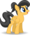 Size: 5310x6126 | Tagged: safe, artist:zekrom-9, oc, oc only, oc:stacy stagelight, pegasus, pony, absurd resolution, female, mare, simple background, solo, transparent background, vector