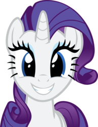 Size: 1900x2459 | Tagged: safe, artist:kuren247, rarity, g4, female, simple background, smiling, solo, transparent background, vector
