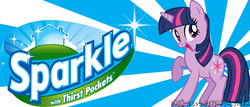 Size: 1080x463 | Tagged: safe, artist:dash2600, twilight sparkle, g4, female, paper towels, solo