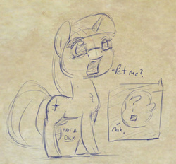 Size: 601x558 | Tagged: safe, artist:post-it, twilight sparkle, oc, oc:anon, human, g4, monochrome, petting, sketch, traditional art