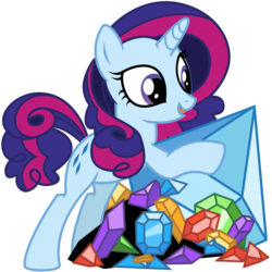 Size: 3000x3000 | Tagged: safe, artist:sunley, sparkler (g1), pony, unicorn, g1, g4, diamond, female, g1 to g4, gem, generation leap, mare, simple background, solo, transparent background, vector