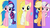 Size: 1600x900 | Tagged: safe, artist:blah23z, edit, applejack, applejack (g1), firefly, fluttershy, pinkie pie, posey, rainbow dash, rarity, sparkler (g1), surprise, twilight, twilight sparkle, pony, g1, g4, magical mystery cure, my little pony: friendship is magic, female, g1 six, g1 to g4, generation leap, mane six, mare, recolor, surprisamena, what my cutie mark is telling me