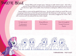 Size: 1240x912 | Tagged: safe, sweetie belle (g3), g3, g3.5, reference sheet, text