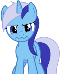 Size: 1500x1800 | Tagged: safe, artist:tizerfiction, minuette, pony, unicorn, g4, green isn't your color, female, simple background, solo, transparent background, vector, wavy mouth