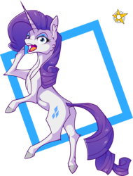 Size: 2209x2909 | Tagged: safe, artist:amberpendant, rarity, g4, female, high res, simple background, solo, transparent background