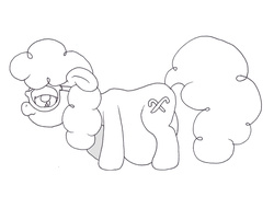 Size: 2726x1964 | Tagged: safe, artist:seenty, twist, earth pony, pony, g4, female, filly, monochrome, pregnant, pregnant foal, solo, tired, walking