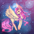 Size: 1500x1500 | Tagged: safe, artist:xkittyblue, fluttershy, g4, female, halo, solo