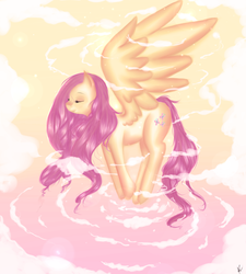 Size: 1800x2000 | Tagged: safe, artist:xkittyblue, fluttershy, g4, female, solo