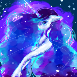 Size: 3000x3000 | Tagged: safe, artist:xkittyblue, oc, oc only, oc:icy crystal, high res, solo