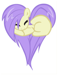 Size: 2680x3440 | Tagged: safe, artist:3d4d, cream puff, g4, heart pony, high res, simple background, solo, vector, white background