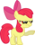 Size: 3926x5000 | Tagged: safe, artist:the-crusius, apple bloom, earth pony, pony, g4, .ai available, female, filly, foal, simple background, solo, transparent background, vector