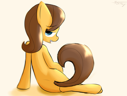 Size: 1920x1440 | Tagged: safe, artist:starry5643, caramel, earth pony, pony, g4, butt, looking back, male, plot, sexy, solo, stallion