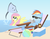 Size: 880x680 | Tagged: safe, artist:dm29, fluttershy, rainbow dash, manta ray, g4, :i, beach, duo, sunbathing, sunglasses