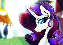 Size: 1920x1358 | Tagged: safe, artist:rariedash, rarity, g4, canterlot, female, portrait, profile, solo