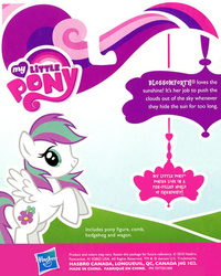 Size: 480x600 | Tagged: safe, blossomforth, g4, official, box art, low quality, my little pony logo, text