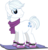 Size: 5243x5465 | Tagged: safe, artist:abion47, double diamond, earth pony, pony, g4, my little pony: friendship is magic, the cutie map, absurd resolution, clothes, male, scarf, simple background, skis, solo, stallion, transparent background, vector