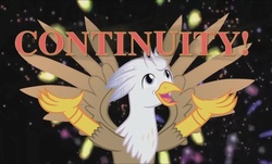 Size: 640x386 | Tagged: safe, artist:mlp-silver-quill, oc, oc only, oc:silver quill, classical hippogriff, hippogriff, continuity, non-pony oc, reaction image, solo