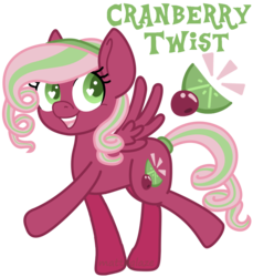 Size: 898x982 | Tagged: safe, artist:matteglaze, oc, oc only, oc:cranberry twist, pegasus, pony, adoptable, cutie mark, looking back, simple background, solo, transparent background