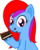 Size: 3953x5000 | Tagged: safe, artist:age3rcm, oc, oc only, cake, chocolate, simple background, solo, transparent background, unshorn fetlocks, vector