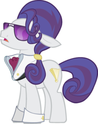 Size: 1024x1293 | Tagged: safe, artist:blah23z, edit, hoity toity, rarity, g4, female, fusion, recolor, simple background, solo, transparent background, vector